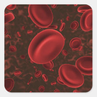 Cellules sanguines rouges microscopiques