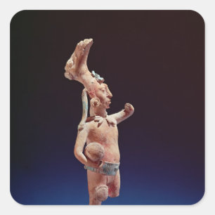 Sticker Carré Cérémonial Ballplayer, île de Jaina, c.600