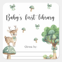 Cerf de la forêt - la première bibliothèque de béb