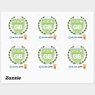 Sticker Carré Certifié Green Belt - GLSS.app