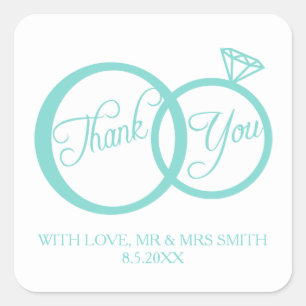 Sticker Carré C'Est Ce Que Nous Faisons ! Merci