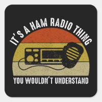 C'est un truc de radio de jambon - vous ne compren