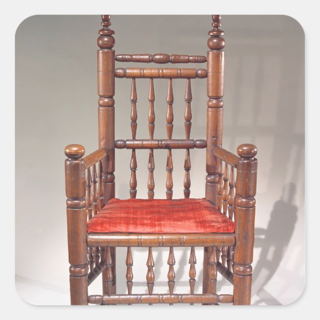 Sticker Carré Chaise Brewster (Devant)
