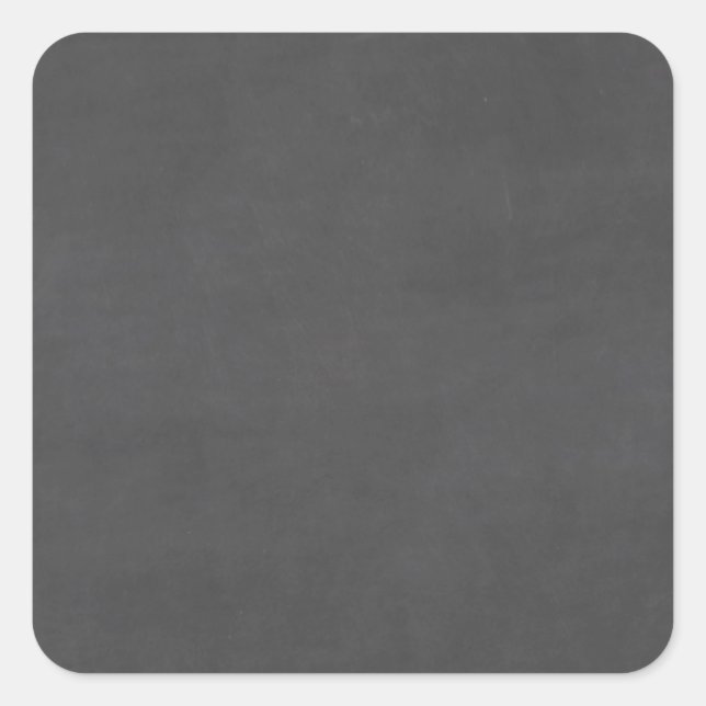 Sticker Carré Chalkboard customizable (Devant)