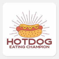 Champion de la mangeoire Hotdog