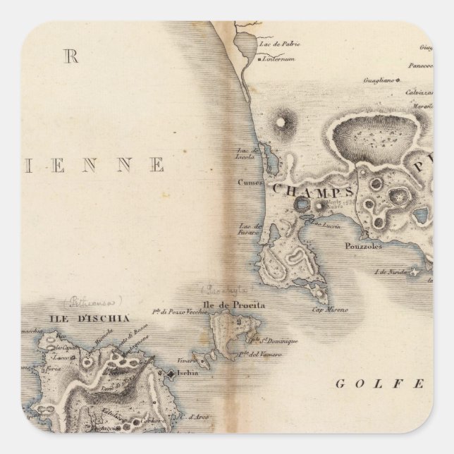 Sticker Carré Champs Phlegreens (Devant)