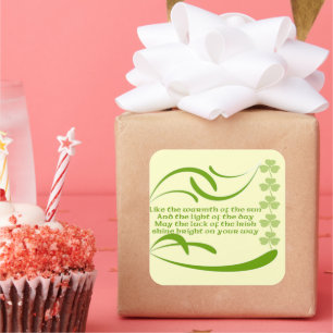 Sticker Carré Changer la couleur arrière - plan-Irlandais Bénédi