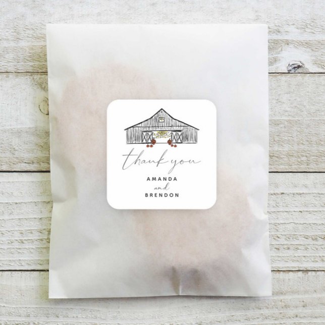 Sticker Carré Chariot Carré Mariage   de la nouvelle mariée Citr (Créateur téléchargé)