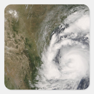 Sticker Carré Chariot tropical de tempête