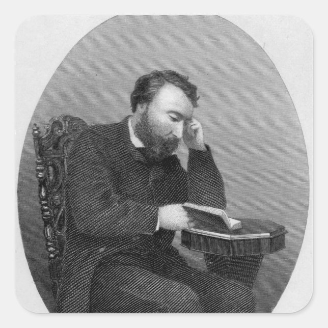 Sticker Carré Charles J. Kickham (Devant)