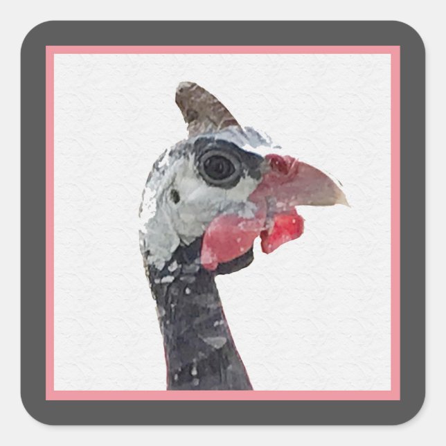 Sticker Carré Charlie (Devant)