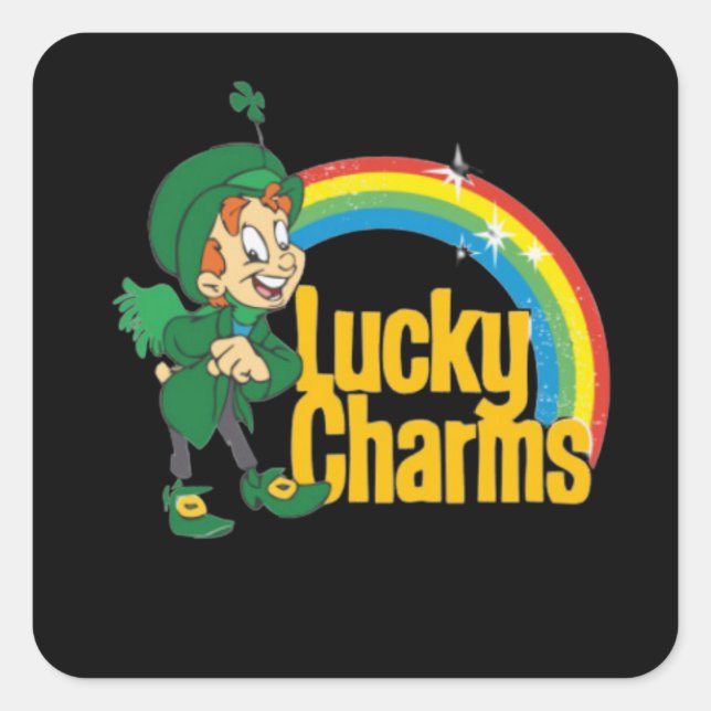 Sticker Carré Charms Lucky Charms Lucky Charms (Devant)