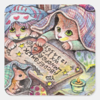 Chats effrayants