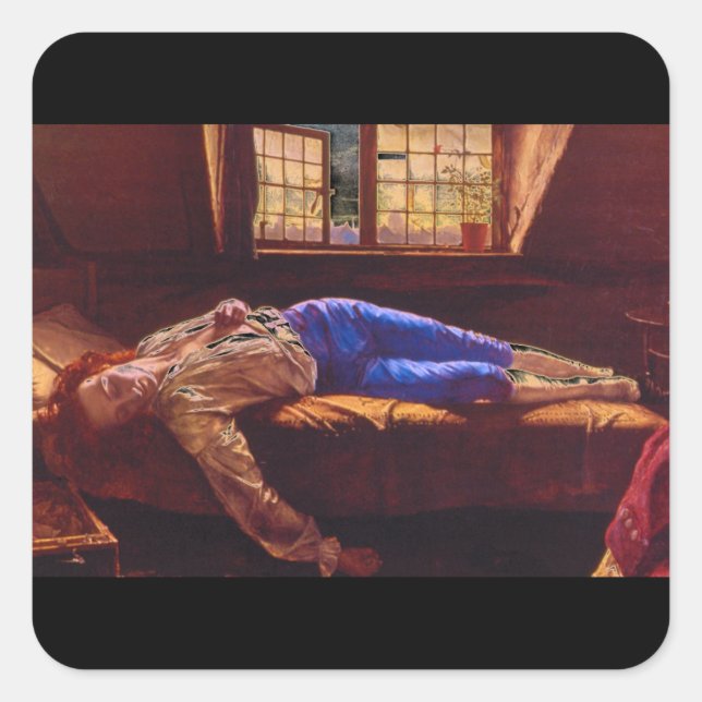 Sticker Carré Chatterton' (1856),_Groupes et figures (Devant)