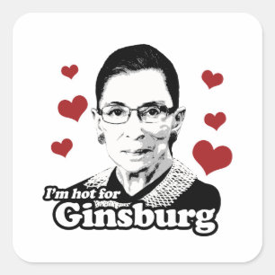 Sticker Carré Chaud pour Ginsburg