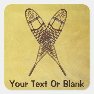 Sticker Carré Chaussures