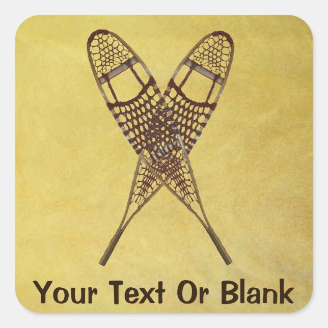 Sticker Carré Chaussures (Devant)