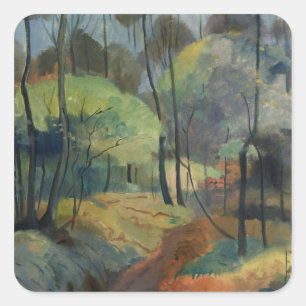 Sticker Carré Chemin forestier, 1920