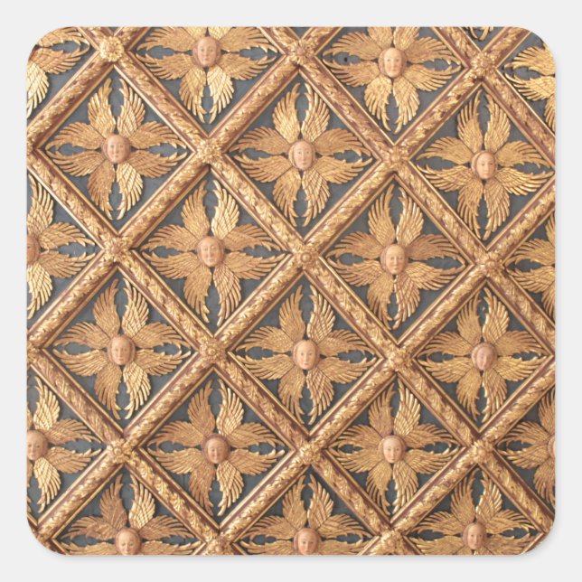 Sticker Carré Cherubim. Venezia Italia. Gallerie dell'Accademia (Devant)