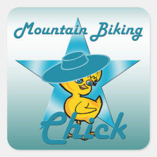 Sticker Carré Chick VTT #7