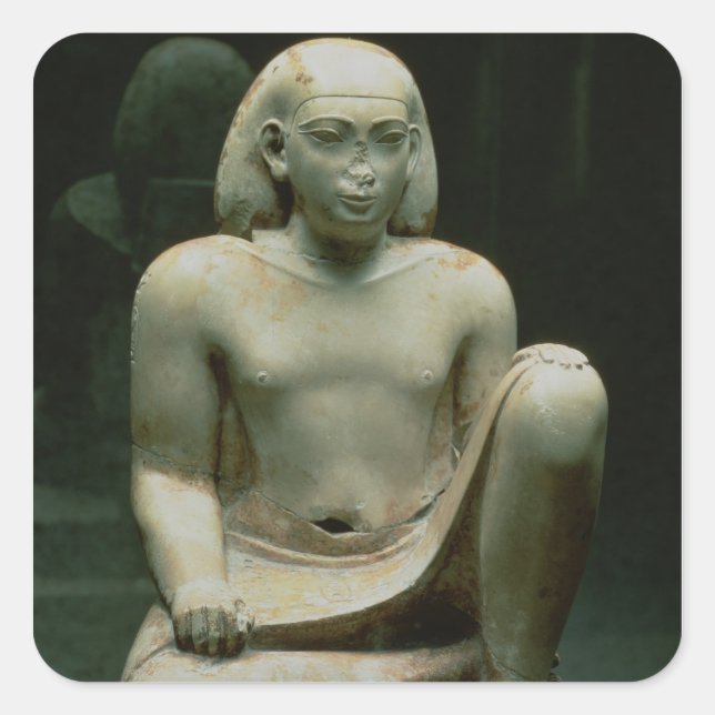 Sticker Carré Chiffre de l'accroupissement (Devant)