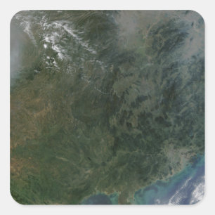 Sticker Carré Chine du sud-est