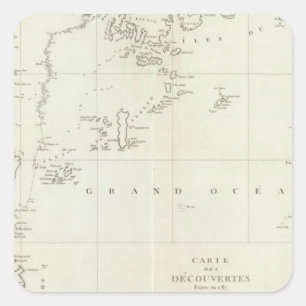 Sticker Carré Chine et Asie