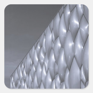 Sticker Carré Chine, Pékin. Centre National Aquatique