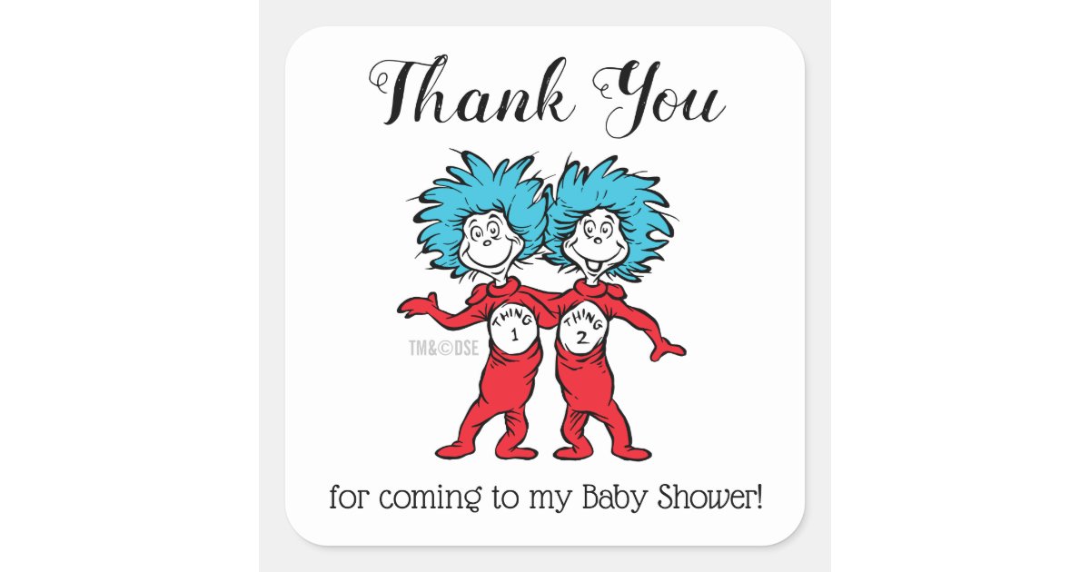 Sticker Carre Chose 1 Chose 2 Merci De Baby Shower Jumeaux Zazzle Fr Sticker Carre Chose 1 Chose 2 Merci De Baby Shower Jumeaux Zazzle Fr