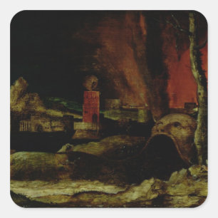 Sticker Carré Christ dans Limbo 2