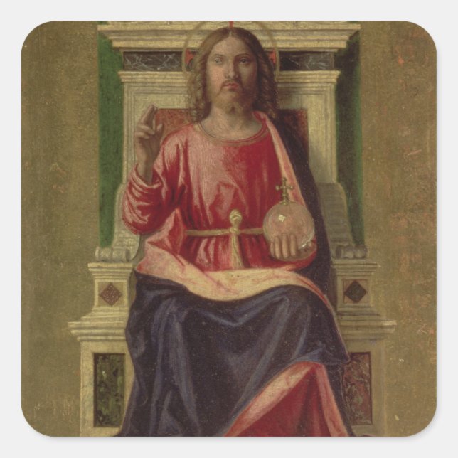 Sticker Carré Christ intronisé, c.1505 (Devant)