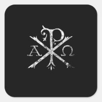 Christian Chi Rho T-Shirt Labarum Christogram Cros