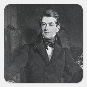 Sticker Carré Christian Friedrich, Baron Stockmar