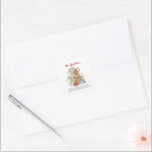 Sticker Carré Christmas Mice Family Four Return Adresse<br><div class="desc">Cette étiquette d'adresse de retour de la famille des souris de Noël comporte une famille de souris qui donne leurs livres et qui mange des gâteries au chocolat tout en se relaxant et en lisant leurs nouveaux romans. Parfait pour les amateurs de livres, ajoutez votre nom et adresse pour un...</div>
