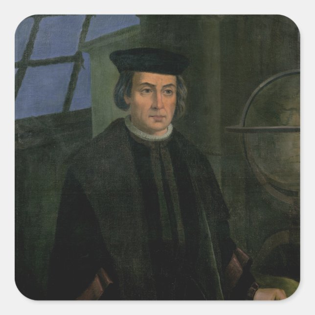 Sticker Carré Christophe Colomb (Devant)