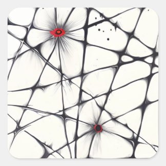 Sticker Carré Chromatic Intersections
