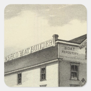 Sticker Carré CHROMATOGRAPHIE GAZEUSE Ormerod, le constructeur