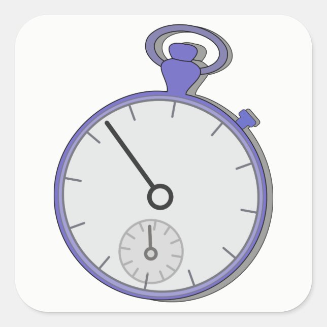 Sticker Carré Chrono (Devant)