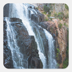Sticker Carré Chutes Mackenzie, Parc national Grampian, Victoria