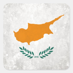Sticker Carré Chypre