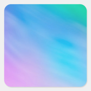 Sticker Carré Ciel bleu ciel doux