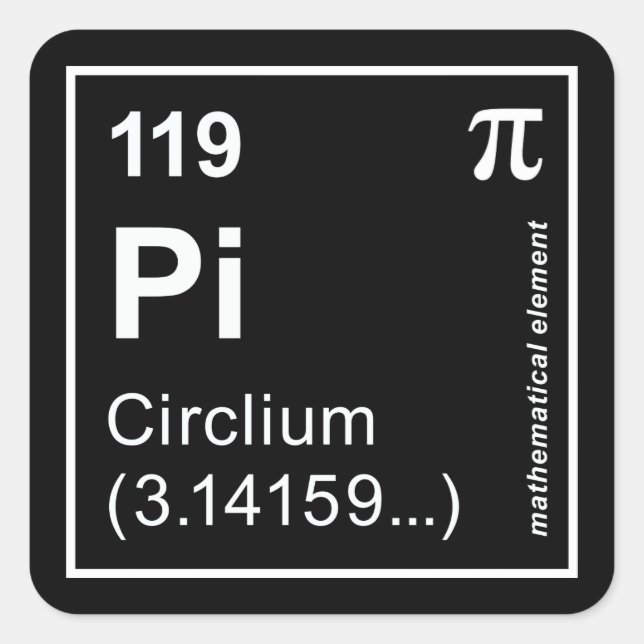 STICKER CARRÉ CIRCLIUM (Devant)