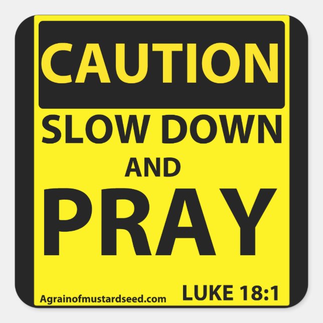 Sticker Carré Citations religieuses (Devant)