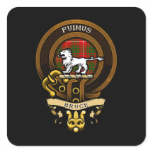 Clan écossais Bruce Badge et Crest | Armoiries