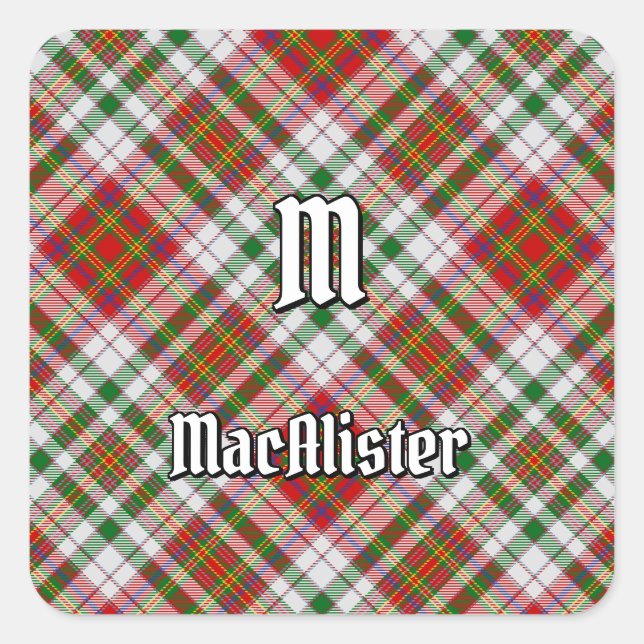 Sticker Carré Clan MacAlister (Devant)