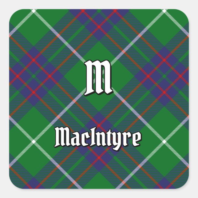 Sticker Carré Clan MacIntyre (Devant)