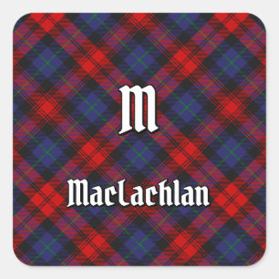 Sticker Carré Clan MacLachlan Tartan
