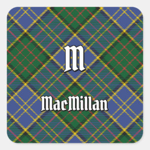 Sticker Carré Clan MacMillan Chasse Tartan
