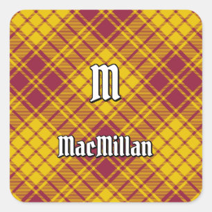 Sticker Carré Clan MacMillan robe Tartan