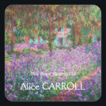 Sticker Carré Claude Monet - Le jardin de l'artiste à Giverny<br><div class="desc">Jardin de l'artiste à Giverny / Le Jardin de l'artiste a Giverny - Claude Monet,  1900</div>